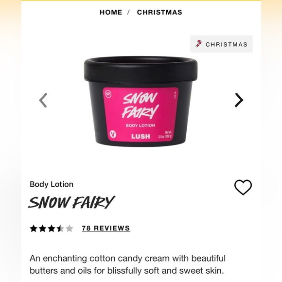 Lush limited edition snow fairy - Picture 6 of 7